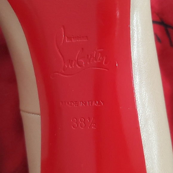 Christian Louboutin Nude Pigalle 100mm pumps - Picture 7 of 13